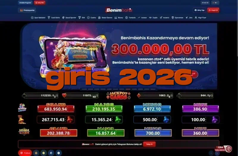 BenimBahis ana sayfa görünümü