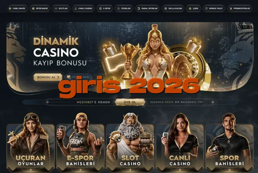 Nezihbet ana sayfa görünümü